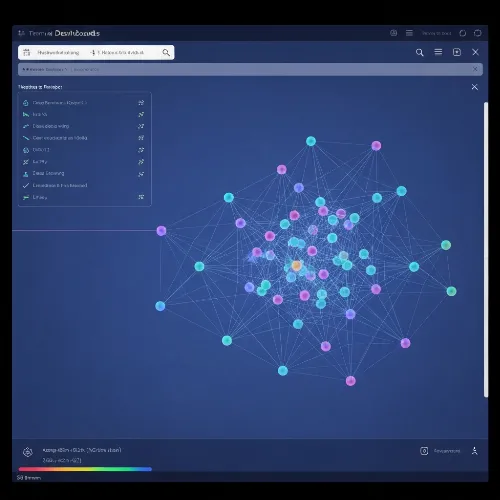 Detailed material science education dashboard